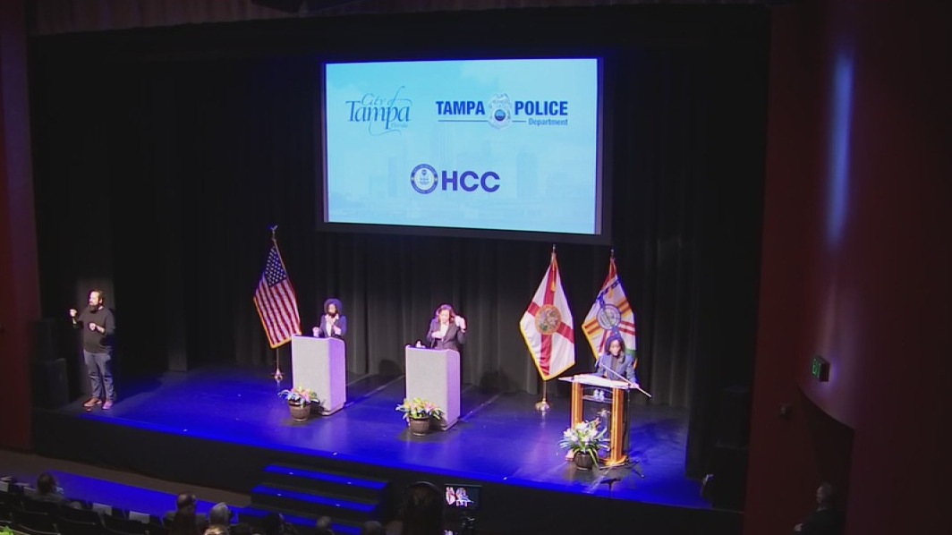 Tampa meets candidates for chief of police